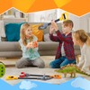 Lewtemi 4 Pcs Interactive Grabber Claw Robot Arm Pack Reacher