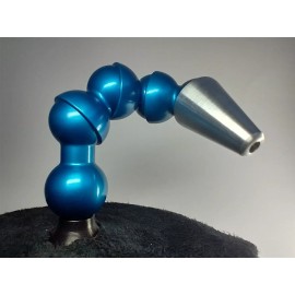 Ogun Technologies CNC Lathe Anodized Medium Coolant Nozzle Locking Type 14mm Ball USA Made