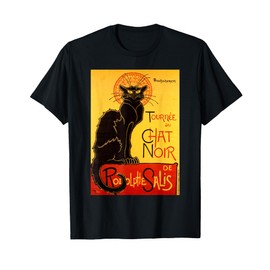 Alexandre Steinlen Tournee Du Chat Noir 1896 Vintage T-Shirt
