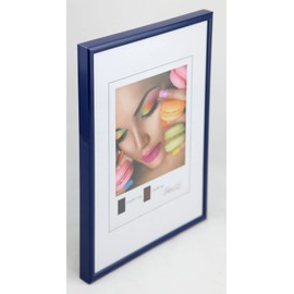 Ideal Trend Plastic Picture, Photo Frame, 10 x 15 cm up to 50 x 70 cm, blue, 20x30