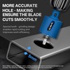 ANDELI 2-1/2'' Bi-Metal Hole Saw with Center Drill, to be
