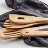Naturoom Kitchen Utensils Set of 8 PCS, 12Inches Bamboo Wooden