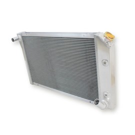OHOB-COOL 3 Row Full Aluminum Radiator For 1977-1982 1978 1979 1980 1981 Chevy Corvette Base Coupe 5.0L 5.7L V8