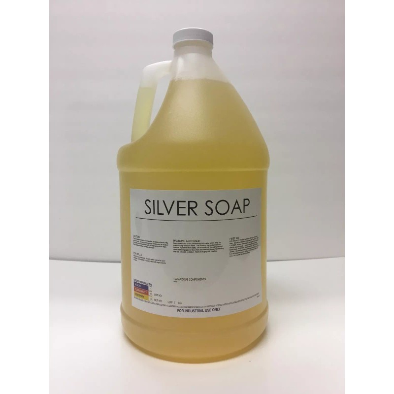 The Swartz Group Burnishing Compound, liquid silver/stainle