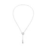 LIBERTY-M BTS Style JIN Jin Necklace Spike Chain with CZ