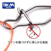 9KM DWLIFE 50pcs Fishing Aging Snaps Heavy Duty Stainless Steel