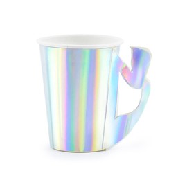 wYw Set Of 6 Premium Mermaid Party Collection Paper Cups, 220 ml (7.44 oz)