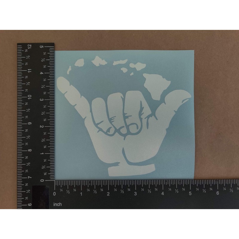 Hawaii Decal 4 Pack: Hang Loose Islands, Hawaii Hibiscus, Aloha