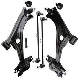 AMFULL New Assembly 4PC Lower Control Arm Sway Bar End Link Replacement For 2016-2019 For Honda Civic