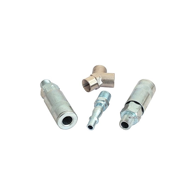 Tooltime 3 Way PCL Type Air Line Splitter Y Connector