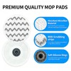 8 Pack 3897A/3712 Mop Pads Replacement For Bissell SpinWave Steam