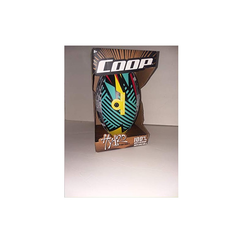 COOP Hydro Football, 100% Waterproof, Hi-Tech Performance Grip, Textured Surface