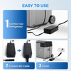 12V Car Refrigerator AC Power Adapter, 110V-240V Power Supply Cord,