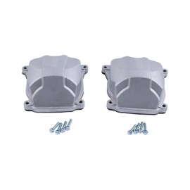 Yeasliy 2Pcs Valve Cover with Gasket & Bolt 420610393 420610390 Compatible for Can-Am Outlander Renegade Commander Maverick 400 500 570 650 800 850 1000
