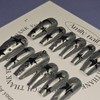 Silver Star [Handmade Nail Tip] Emily Nail - Short Oval