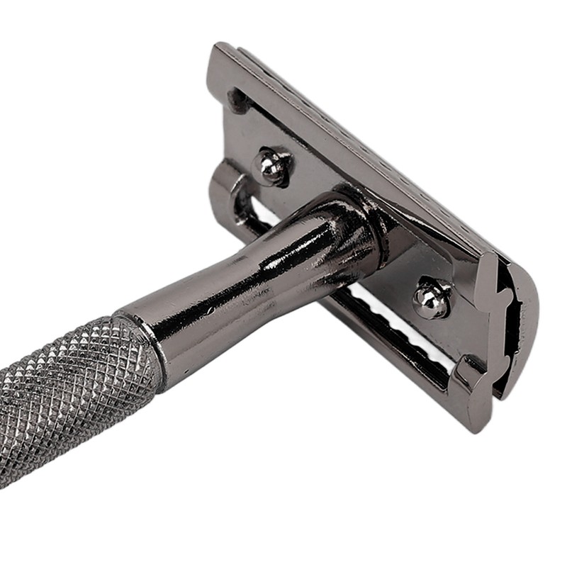 Manual Beard Blade Trimmer Double Edge Waterproof Safety Manual Beard