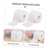 NOLITOY 2rolls Thicker Disposable Cotton Cleansing Towelettes for Makeup Removal