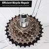 poeland Bicycle Freewheel Remover, Bicycle Cassette Tool, Sprocket Puller Tool
