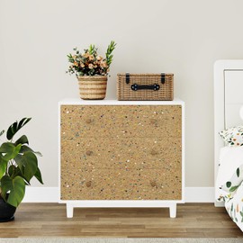WESTICK Colorful Cork Fabric Wallpaper Self Adhesive Natural Wood Contact Paper for Walls Removable Peel and Stick Cork Sheet for Crafts DIY Projects Wallet Making Cabinets Drawer Shelf Liner 12"x80"