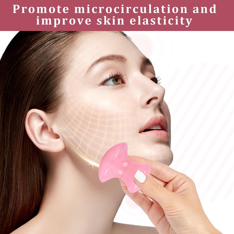 Gua Sha Mushroom Shape Massage Tool, Mushroom Shape Gua Sha