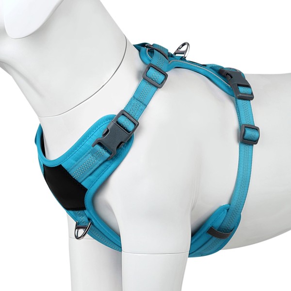 Plutus Pet No Pull Dog Harness, Release at Neck, Soft