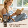 Book Lovers 40Oz Cat Tumbler with Handle and Straw, Stainless