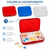 Pill Box 6 Compartments 9 x 6.5 x 2 cm