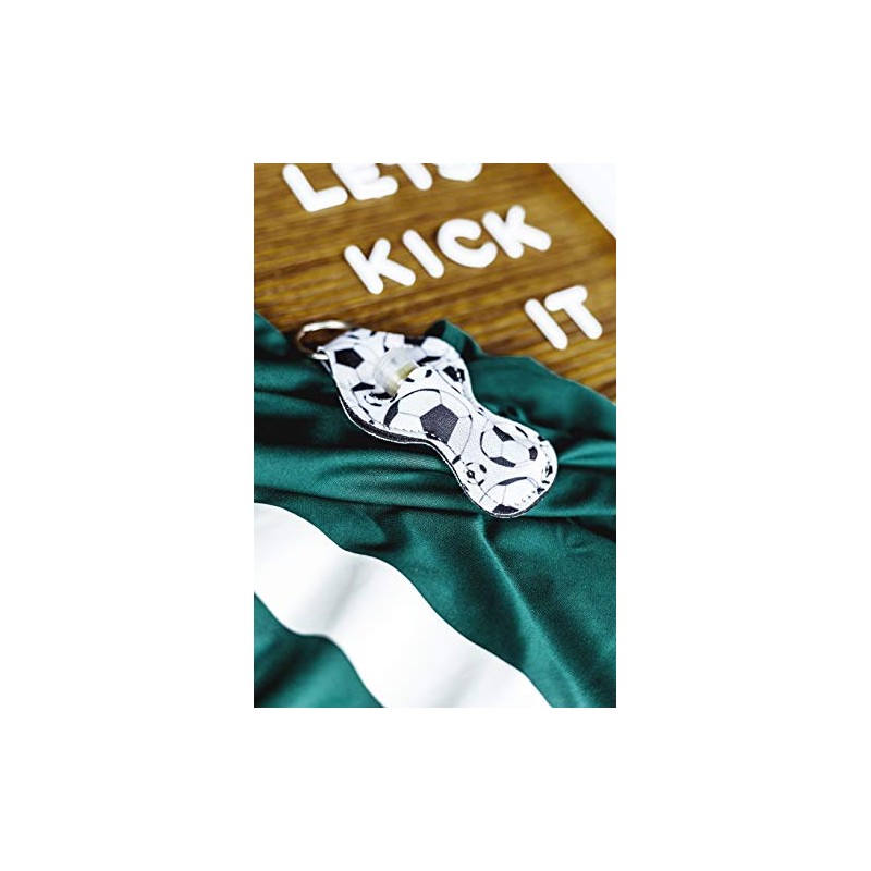 Sports Team Lip Balm Holder Keychains - Pack of 12