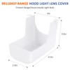 SAQXK 1pcs 99110437 Range Hood Lens, Compatible with Bro-an Nu-tone