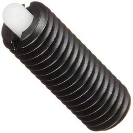 TRUSCO T8PN-R Spring Plunger, M8, Resin Pin