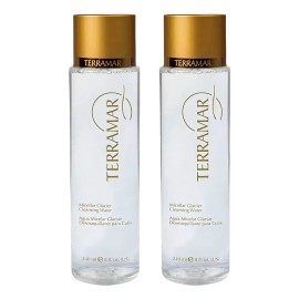 Agua Micelar Glaciar Desmaquillante Terramar 2 Pzas De 240ml