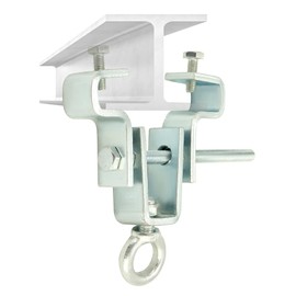 QWORK® Boxing Punching Bag Hanger, I-Beam Clamp Holder, Punching Bag Accessories for Beam, Adjusted From 6.3cm To 19cm