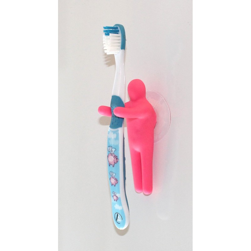 Lucore Home 8 PC Toothbrush Holder, Hanger, Hook & Bathroom
