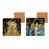 CARMANI - Square cork underlay set of 2 cork mats