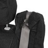 BDK Velour Fabric 2-Pack Front Seat Covers for Pick-Up Trucks,