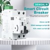 DEWIN Resettable Automatic Rearme Circuit Breaker, RCCB Automatic Reclosing Switch