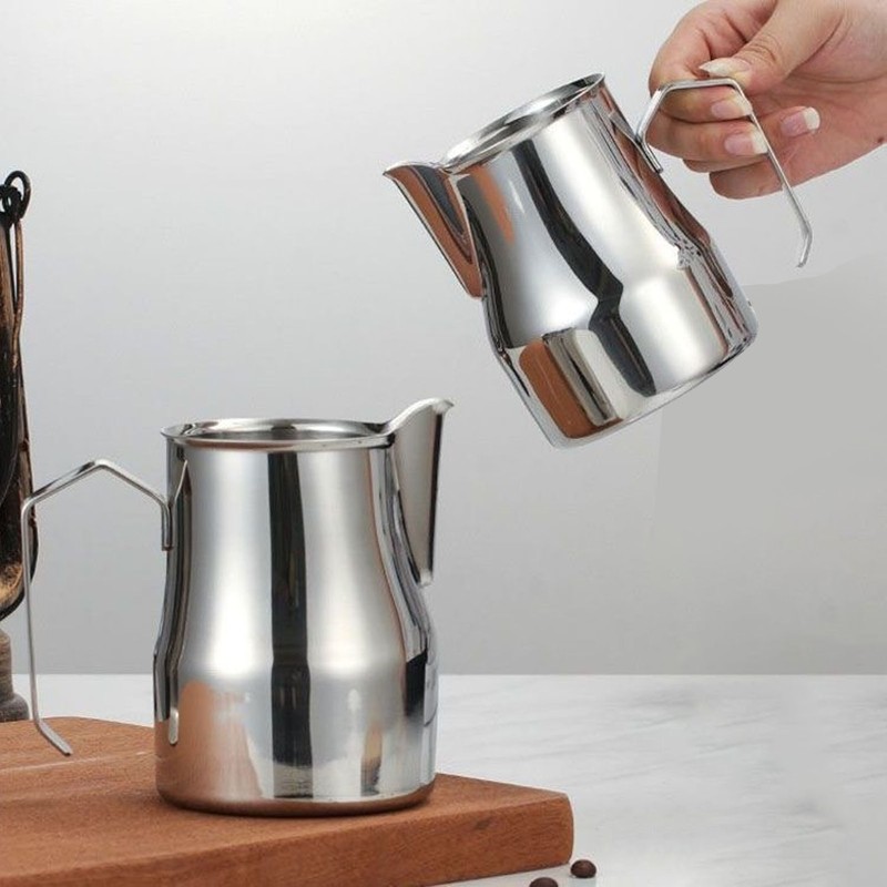 Milk Frothing Pitcher Coffee Steaming Pitcher 304 Stainless Steel Coffee
