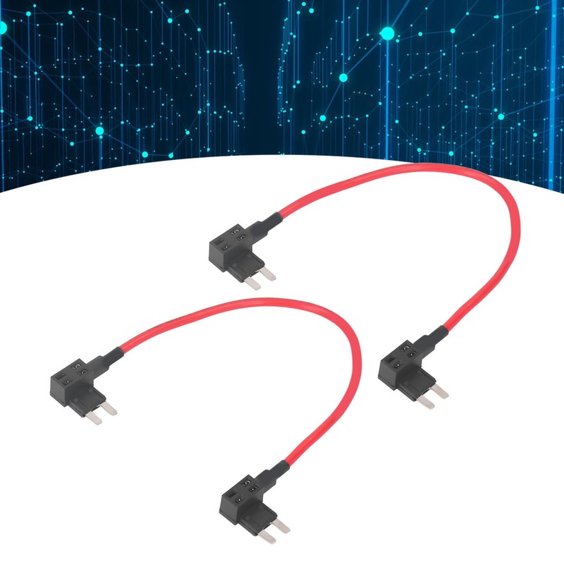 2 Set TIPM Bypass Cable Fuse Adapter Holder 14AWG 20AMP