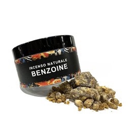 Samsara Natural Benzoin Resin Frankincense, Pure without Additives, Elegant and Practical Packaging, 75 ml, Smoking Cleaning (Benzoin)