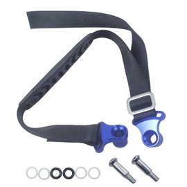 Adsspro Motorcycle Rear Adjustable Rescue Strap Belt Pull Strap Rope Safety Accessories for CRF WR YZ RM KX CRF150R CRF250R WR250F WR250X YZ250FX RMZ250 KX250F Dirt Pit Bike (Blue)