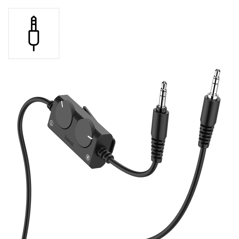 Hama TV Headphones with Cable 6 m (Adjustable Over-Ear Headphones