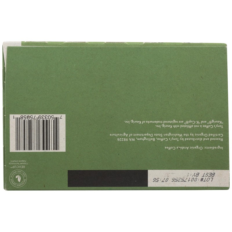 Tony's Coffee French Royale Dark Roast Coffee Single Serve Capsules,