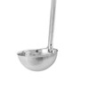Soro Essentials- 2 oz Stainless Steel One-Piece Ladle with Curved