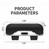 GDQ Car Sunglass Holder Eyeglass Holder Car Visor Glasses Case