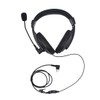 GoodQbuy Professional Noise Cancelling Radio Overhead Headsets Headphones with VOX-PTT