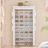 OYREL Shoe Rack 10Tier Large Capacity 50-56Pairs Beautiful Tall Shoe