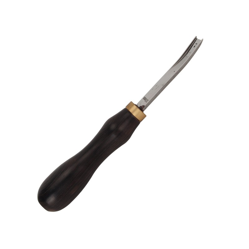 Leather Edge Skiving Beveler Tool Wooden Handle Leather Trimmer Leathercraft