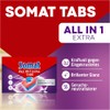 Somat All in 1 Extra Dishwasher Tabs (92 Tabs), Dish