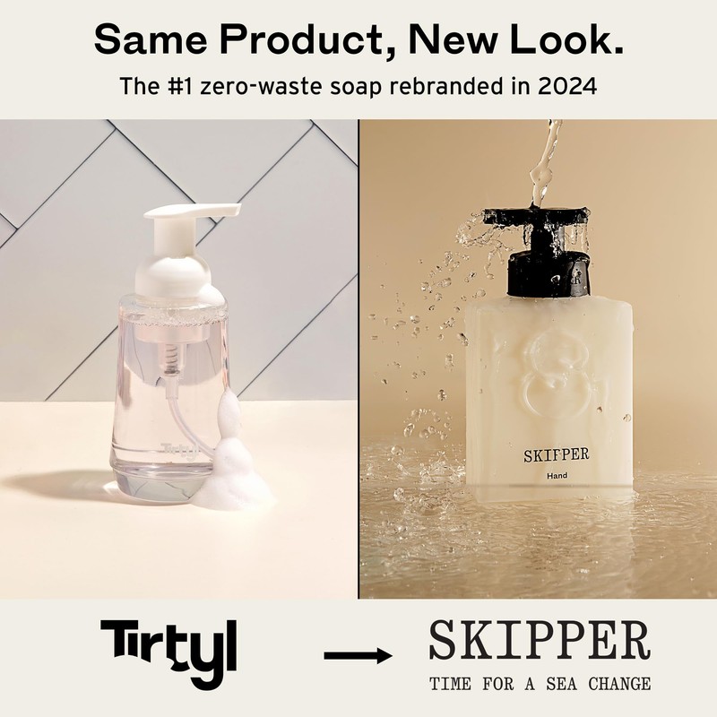 Tirtyl Skipper Foaming Hand Soap Tablet Refills - 12 Pack