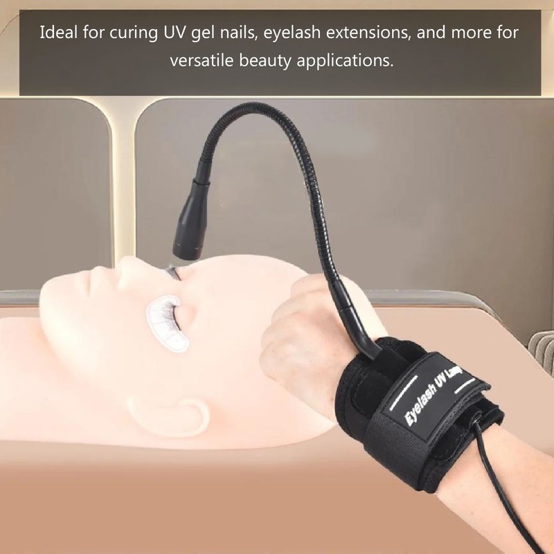 UV Glue Curing Light Portable Wrist UV LED Lamp with